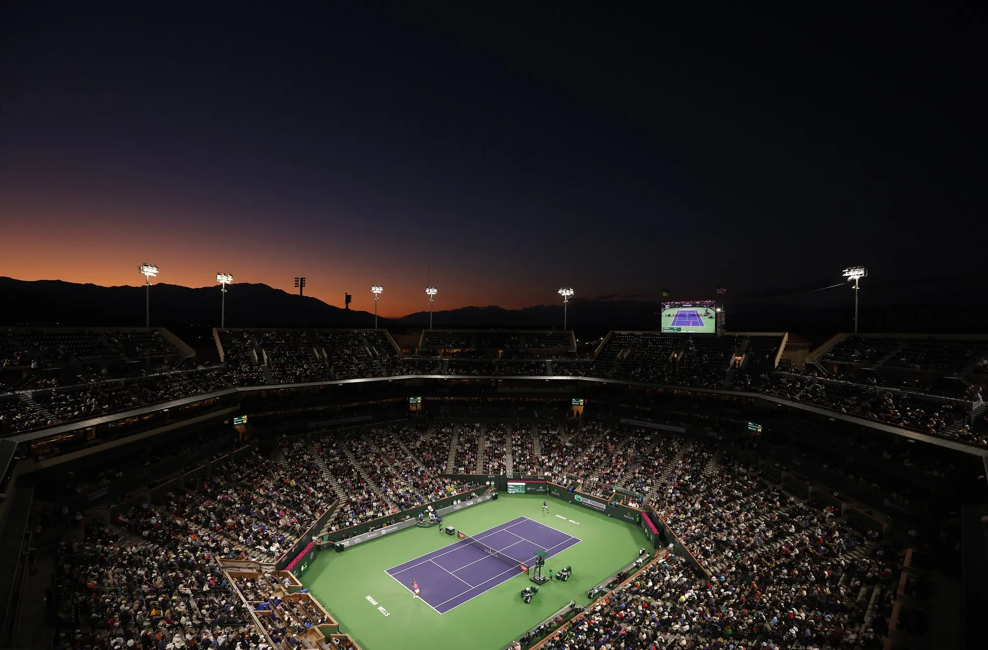 Indian Wells After Dark